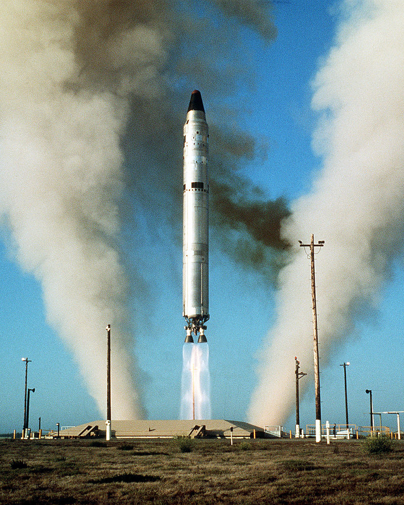 Lanzamiento del LGM-25C Titan II. Wikimedia Commons
